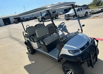 2024 Advanced EV 6 Passenger Lifted Silver For Sale