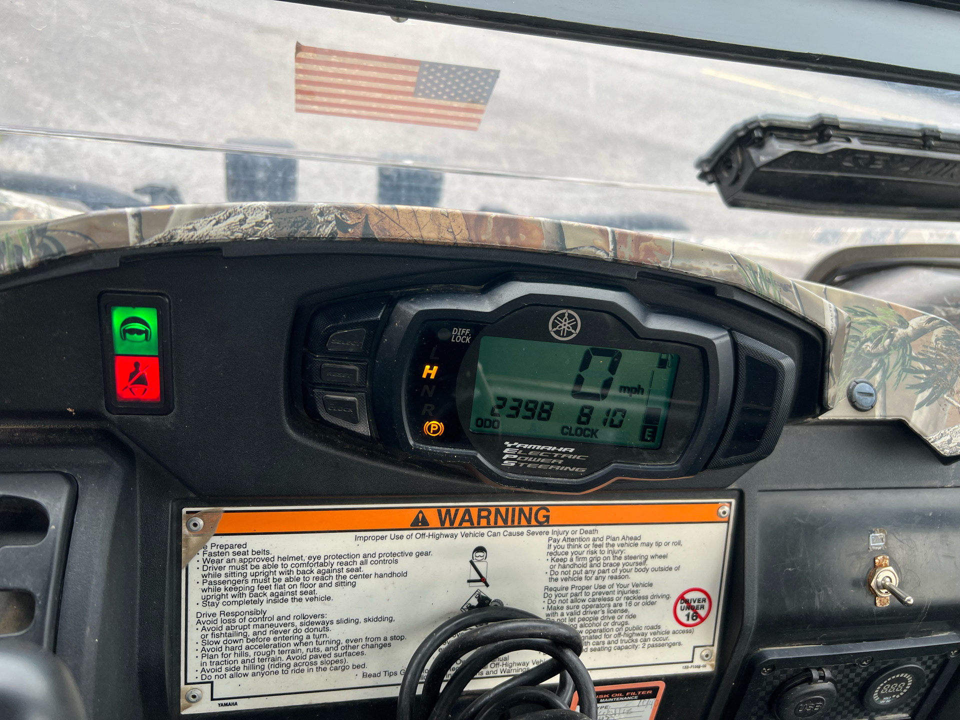 Pre-Owned 2014 Yamaha Viking EPS For Sale - Image 11